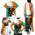 Ivory Coast Family Matching Tank Maxi Dress and Hawaiian Shirt with Tribal Elephant and Paint Splash Design - Wonder Print Shop