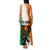 Ivory Coast Family Matching Tank Maxi Dress and Hawaiian Shirt with Tribal Elephant and Paint Splash Design - Wonder Print Shop