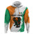 Ivory Coast Hoodie with Tribal Elephant and Paint Splash Design - Wonder Print Shop