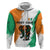 Ivory Coast Hoodie with Tribal Elephant and Paint Splash Design - Wonder Print Shop