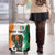 Ivory Coast Luggage Cover with Tribal Elephant and Paint Splash Design - Wonder Print Shop