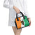 Ivory Coast Shoulder Handbag with Tribal Elephant and Paint Splash Design - Wonder Print Shop