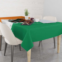 Ivory Coast Tablecloth with Tribal Elephant and Paint Splash Design - Wonder Print Shop