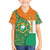 Ivory Coast Family Matching Puletasi and Hawaiian Shirt with Elephant Crest and Tribal Pattern Design - Wonder Print Shop