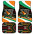Ivory Coast Car Mats with Soccer Elephant and Tribal Pattern Design - Wonder Print Shop