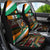 Ivory Coast Car Seat Cover with Soccer Elephant and Tribal Pattern Design - Wonder Print Shop