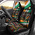 Ivory Coast Car Seat Cover with Soccer Elephant and Tribal Pattern Design - Wonder Print Shop