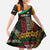 Ivory Coast Family Matching Puletasi and Hawaiian Shirt with Soccer Elephant and Tribal Pattern Design - Wonder Print Shop