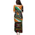 Ivory Coast Family Matching Puletasi and Hawaiian Shirt with Soccer Elephant and Tribal Pattern Design - Wonder Print Shop