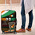 Ivory Coast Luggage Cover with Soccer Elephant and Tribal Pattern Design - Wonder Print Shop