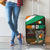 Ivory Coast Luggage Cover with Soccer Elephant and Tribal Pattern Design - Wonder Print Shop
