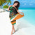 Ivory Coast Sarong with Soccer Elephant and Tribal Pattern Design - Wonder Print Shop