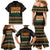 Ivory Coast Family Matching Mermaid Dress and Hawaiian Shirt with Ethnic Geometric Pattern and National Motto Design - Wonder Print Shop