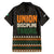 Ivory Coast Family Matching Puletasi and Hawaiian Shirt with Ethnic Geometric Pattern and National Motto Design - Wonder Print Shop