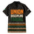Ivory Coast Family Matching Short Sleeve Bodycon Dress and Hawaiian Shirt with Ethnic Geometric Pattern and National Motto Design - Wonder Print Shop