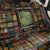 Ivory Coast Back Car Seat Cover with Taï National Park Wildlife Map Design - Wonder Print Shop