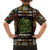 Ivory Coast Family Matching Off The Shoulder Long Sleeve Dress and Hawaiian Shirt with Taï National Park Wildlife Map Design - Wonder Print Shop