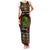 Ivory Coast Family Matching Tank Maxi Dress and Hawaiian Shirt with Taï National Park Wildlife Map Design - Wonder Print Shop