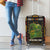 Ivory Coast Luggage Cover with Taï National Park Wildlife Map Design - Wonder Print Shop