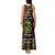 Ivory Coast Tank Maxi Dress with Taï National Park Wildlife Map Design - Wonder Print Shop