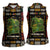 Ivory Coast Women Sleeveless Polo Shirt with Taï National Park Wildlife Map Design - Wonder Print Shop