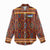 Uzbekistan Women Casual Shirt with Traditional Geometric Motif Design - Wonder Print Shop