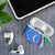 Uzbekistan AirPods Case with Crescent Star and Ornamental Swirl Design - Wonder Print Shop