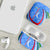 Uzbekistan AirPods Case with Crescent Star and Ornamental Swirl Design - Wonder Print Shop
