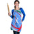 Uzbekistan Apron with Crescent Star and Ornamental Swirl Design - Wonder Print Shop