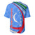 Uzbekistan Baseball Jersey with Crescent Star and Ornamental Swirl Design - Wonder Print Shop