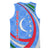 Uzbekistan Basketball Jersey with Crescent Star and Ornamental Swirl Design - Wonder Print Shop