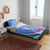 Uzbekistan Bedding Set with Crescent Star and Ornamental Swirl Design - Wonder Print Shop
