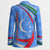 Uzbekistan Blazer with Crescent Star and Ornamental Swirl Design - Wonder Print Shop