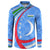 Uzbekistan Button Sweatshirt with Crescent Star and Ornamental Swirl Design - Wonder Print Shop