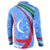 Uzbekistan Button Sweatshirt with Crescent Star and Ornamental Swirl Design - Wonder Print Shop