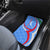 Uzbekistan Car Mats with Crescent Star and Ornamental Swirl Design - Wonder Print Shop