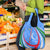 Uzbekistan Grocery Bag with Crescent Star and Ornamental Swirl Design - Wonder Print Shop
