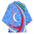 Uzbekistan Kimono with Crescent Star and Ornamental Swirl Design - Wonder Print Shop