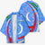 Uzbekistan Kimono with Crescent Star and Ornamental Swirl Design - Wonder Print Shop