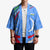 Uzbekistan Kimono with Crescent Star and Ornamental Swirl Design - Wonder Print Shop