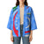 Uzbekistan Kimono with Crescent Star and Ornamental Swirl Design - Wonder Print Shop