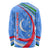 Uzbekistan Long Sleeve Shirt with Crescent Star and Ornamental Swirl Design - Wonder Print Shop
