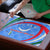 Uzbekistan Puzzle with Crescent Star and Ornamental Swirl Design - Wonder Print Shop