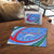 Uzbekistan Puzzle with Crescent Star and Ornamental Swirl Design - Wonder Print Shop