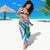 Uzbekistan Sarong with Crescent Star and Ornamental Swirl Design - Wonder Print Shop