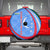 Uzbekistan Spare Tire Cover with Crescent Star and Ornamental Swirl Design - Wonder Print Shop