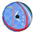 Uzbekistan Spare Tire Cover with Crescent Star and Ornamental Swirl Design - Wonder Print Shop