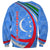 Uzbekistan Sweatshirt with Crescent Star and Ornamental Swirl Design - Wonder Print Shop
