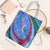 Uzbekistan Tote Bag with Crescent Star and Ornamental Swirl Design - Wonder Print Shop