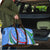 Uzbekistan Travel Bag with Crescent Star and Ornamental Swirl Design - Wonder Print Shop